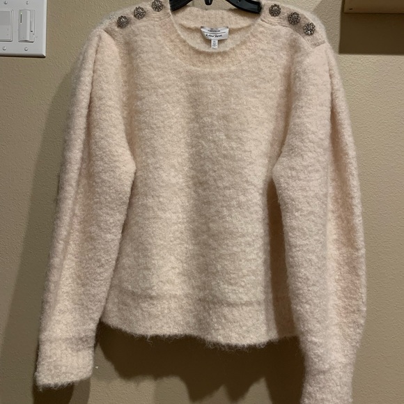 &other stories mohair Rhinestone Button Knit Sweater - Picture 1 of 8